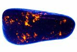 Polished Yooperlite Pebble - Highly Fluorescent! #176849-1